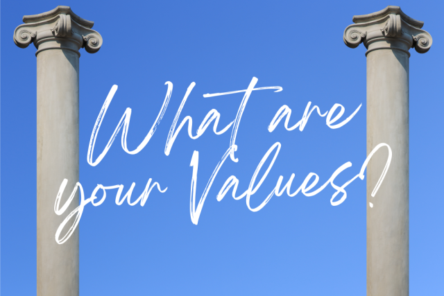 What are your values?